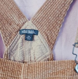 Corduroy Skirt Dungarees